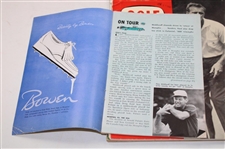 Five (5) Golf Magazines 1953-71 w/ Arnold Palmer, Bauer Sisters etc.