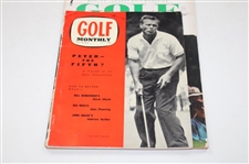 Five (5) Golf Magazines 1953-71 w/ Arnold Palmer, Bauer Sisters etc.