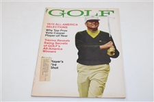 Five (5) Golf Magazines 1953-71 w/ Arnold Palmer, Bauer Sisters etc.
