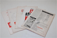 Five (5) Golfing Magazines 1955-1962