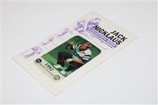 Jack Nicklaus 1995 Ltd Ed 3/4 Memorial Tournament Calling Card