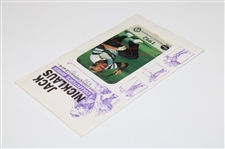 Jack Nicklaus 1995 Ltd Ed 3/4 Memorial Tournament Calling Card