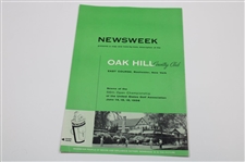 1956 US Open Oak Hill Country Club (3) Piece Lot