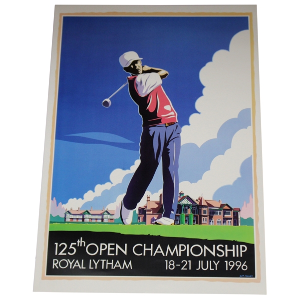 Official 1996 Open Championship at Royal Lytham Poster Print by A.P. Jones