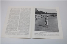 1966 U.S. Amateur Merion Golf Club Pairing Sheet & USGA Journal Reprint