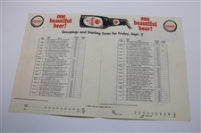 1966 U.S. Amateur Merion Golf Club Pairing Sheet & USGA Journal Reprint