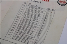 1966 U.S. Amateur Merion Golf Club Pairing Sheet & USGA Journal Reprint