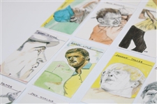 1987 Brindley Golfers Card Set (20) Incl Palmer & Nicklaus