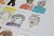 1987 Brindley Golfers Card Set (20) Incl Palmer & Nicklaus