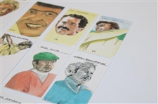 1987 Brindley Golfers Card Set (20) Incl Palmer & Nicklaus
