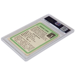 Jack Nicklaus Signed 1981 Donruss Golf Stat Leader Card PSA/DNA