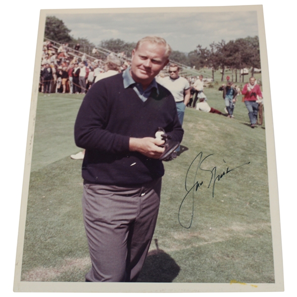 Jack Nicklaus Signed 1965 Canadian Open Original 8x10 Photo JSA ALOA