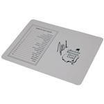 c.1995 Tiger Woods Signed Augusta National Scorecard Full JSA Letter # YY39361
