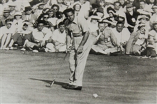 1948 Masters Tournament Claude Harmon Winning Putt AP Wire Photo