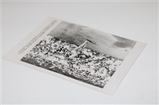 1948 Masters Tournament Claude Harmon Winning Putt AP Wire Photo