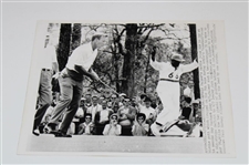 1961 & 1966 Arnold Palmer Masters Tournament Wire Photos
