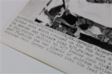 1961 & 1966 Arnold Palmer Masters Tournament Wire Photos