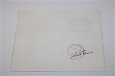 1961 & 1966 Arnold Palmer Masters Tournament Wire Photos