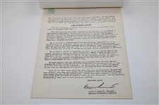 1957 Masters Tournament Golf Writers Association Information Packet