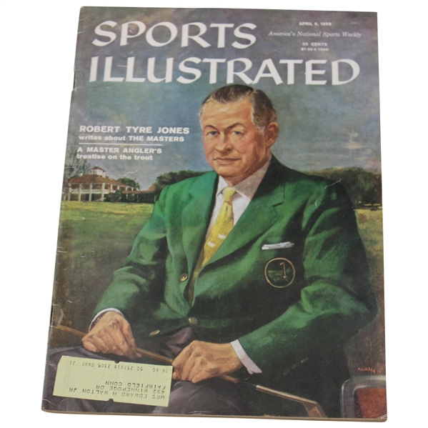 April 1959 Sports Illustrated Magazine w/Bobby Jones On The Cover