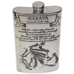 Augusta National Golf Club Sheffield Pewter Flask in Original Box