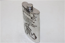 Augusta National Golf Club Sheffield Pewter Flask in Original Box