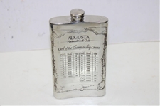 Augusta National Golf Club Sheffield Pewter Flask in Original Box