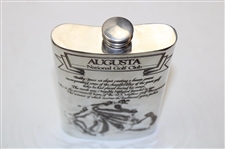 Augusta National Golf Club Sheffield Pewter Flask in Original Box