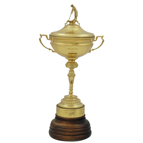 1989 Ryder Cup at The Belfry Trophy Awarded to PGA President Gary Schaal