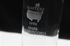 Mark Calcavecchia's 1996 Masters Tournament Hole No. 8 Steuben Crystal Eagle Glass