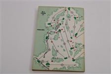 Tommy Aaron Signed 1973 Masters Tournament Spectator Guide JSA ALOA