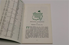 Craig Stadler Signed 1982 Masters Tournament Spectator Guide JSA ALOA