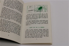 Craig Stadler Signed 1982 Masters Tournament Spectator Guide JSA ALOA