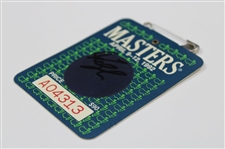 Fred Couples Signed 1992 Masters Tournament SERIES Badge #A04313 JSA ALOA