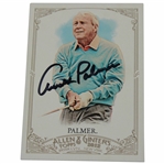 Arnold Palmer Signed 2012 Topps Allen and Ginter Golf Card JSA #P57623