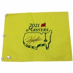 Hideki Matsuyama Signed 2021 Masters Tournament Embroidered Flag BGS #WN84884
