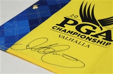 Rory McIlroy Signed 2014 PGA Championship at Valhalla Flag JSA ALOA