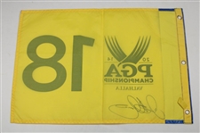 Rory McIlroy Signed 2014 PGA Championship at Valhalla Flag JSA ALOA