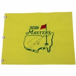 Danny Willet Signed 2016 Masters Embroidered Tournament Flag JSA ALOA