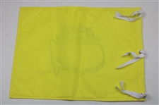 Dustin Johnson Signed 2020 Masters Embroidered Tournament Flag JSA ALOA