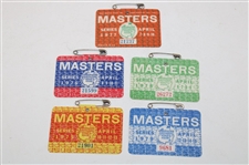 1975-2002 Masters Tournament SERIES Badges - Complete Run