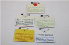 1975-2002 Masters Tournament SERIES Badges - Complete Run