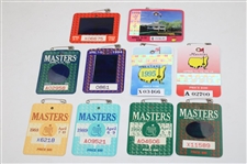 1975-2002 Masters Tournament SERIES Badges - Complete Run