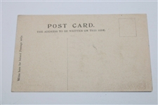 1901 Tom Morris & St. Andrews Club House Post Card & Framed Photo