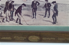 Golf Club Brand Stamps St. Andrews Picture & Frame