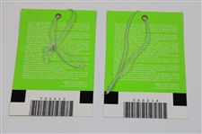 Two (2) 1997 Masters Tournament Tuesday Practice Round Tickets - Tiger Woods 1st Win