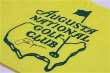 Jack Nicklaus Signed Augusta National GC Embroidered Members Only Flag JSA ALOA