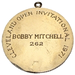 1971 PGA Tour Cleveland Open Champion’s 14k Gold Medal - Beechmont Country Club - Bobby Mitchell