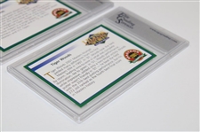 Tiger Woods 2001 Legends Masters Ultimate Prize, 4th Best Masters & 6.18.00 Cards ECS Gem MT 10