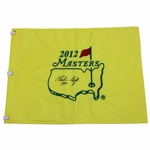 Charles Coody Signed 2012 Masters Embroidered Flag with Year Won Notation JSA ALOA